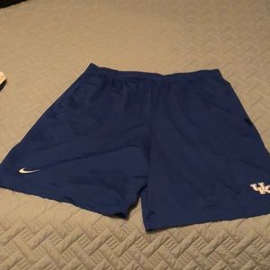 University of Kentucky Nike Dri-Fit Shorts new